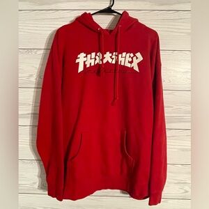 RED THRASHER GODZILLA HOODIE